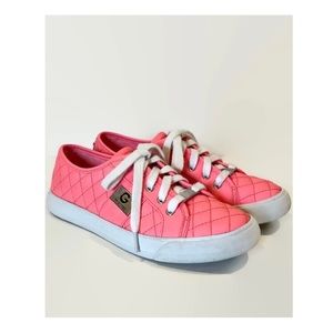 G By Guess Pink Backer Quilted Fashion Sneakers 6.5